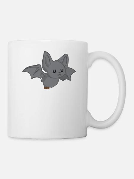 Bat - Bat T-Shirt - Sarcasm - Mug - white