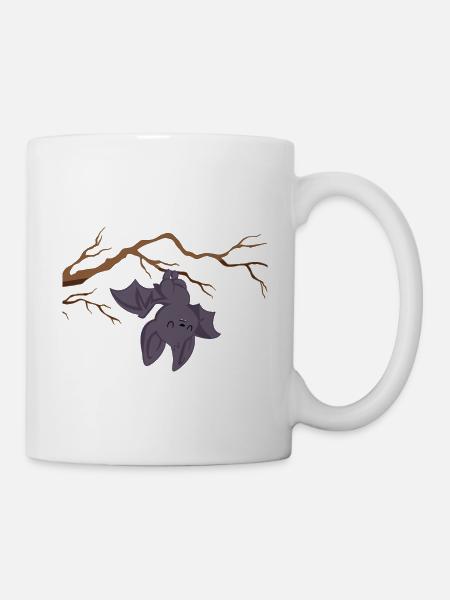 Bat - Bat T-Shirt - Loafers - Mug - white
