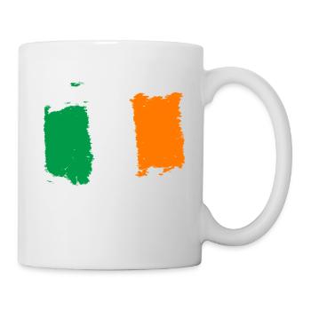 Éire bratach - Ireland flag - Ireland flag - Mug - white - Right