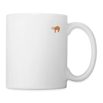 Paresseux paresseux poche paresseux pour paresseux - Mug blanc - blanc - Droite