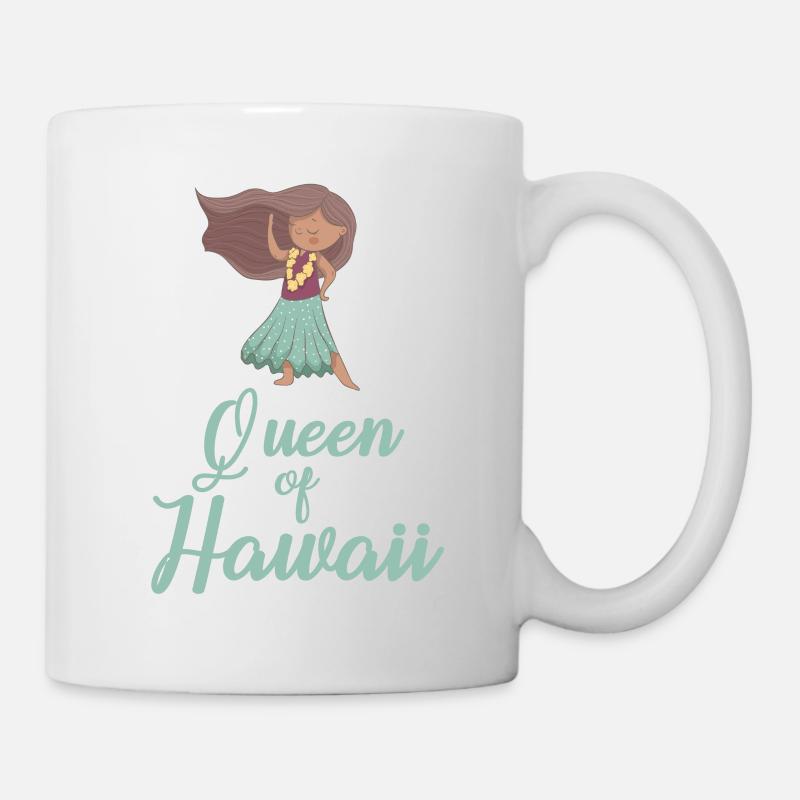 Reine d’Hawaï - Mug blanc - blanc