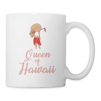 Hawaii Queen - Mug - white - Right