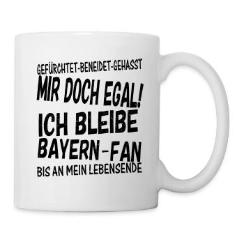 Bayern Fan Design - Mug blanc - blanc - Droite