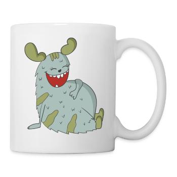 Laughing Monster - Mug - white - Right