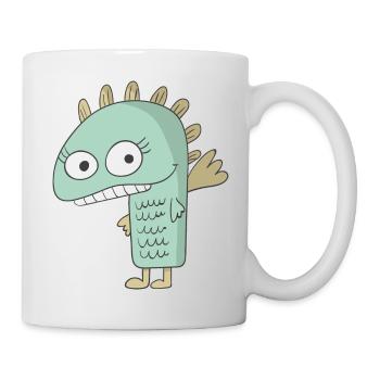 Monstres - Mug blanc - blanc - Droite