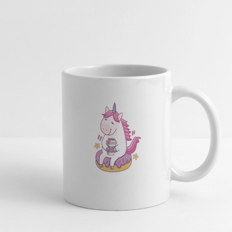 Coffee Is Real Magic - Kaffee Einhorn Geschenk Tasse