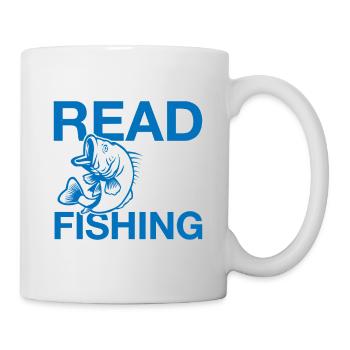 Pour pêcher le pêcheur près de pêcheurs cadeau de pêche - Mug blanc - blanc - Droite