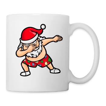 Santa Claus Summer Holiday Sun Beach Sea - Mug - white - Right