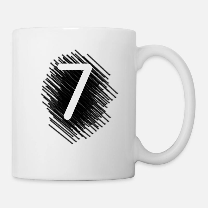 Nombre 7 Sept - Mug blanc - blanc