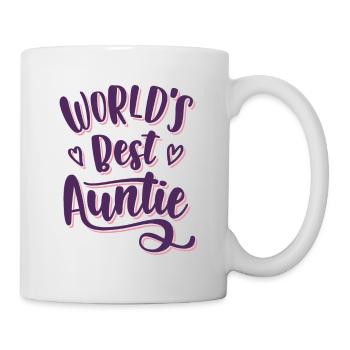 Best Aunt Ever - For the dearest aunt in the world - Mug - white - Right