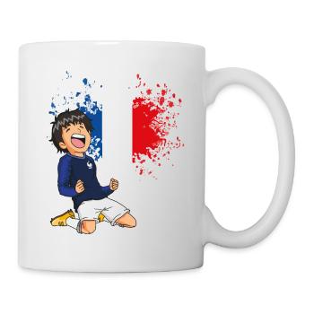 Maillot de football France France - Mug blanc - blanc - Droite