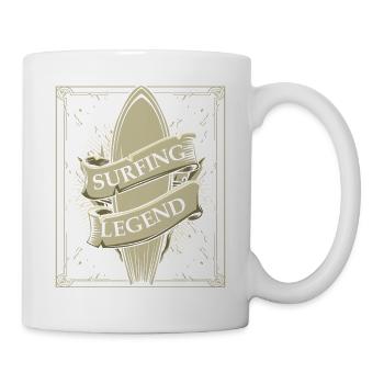 Surfer Retro - Tasse - Weiß - Rechts