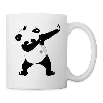 Dabbing Panda Panda dabt - Tasse - Weiß - Rechts
