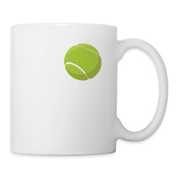 Tennis Tennis Ball Tennis Court Gift - Mug - white - Right