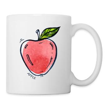 Apple Fruit Fruit Apple Fruit - Mug - white - Right