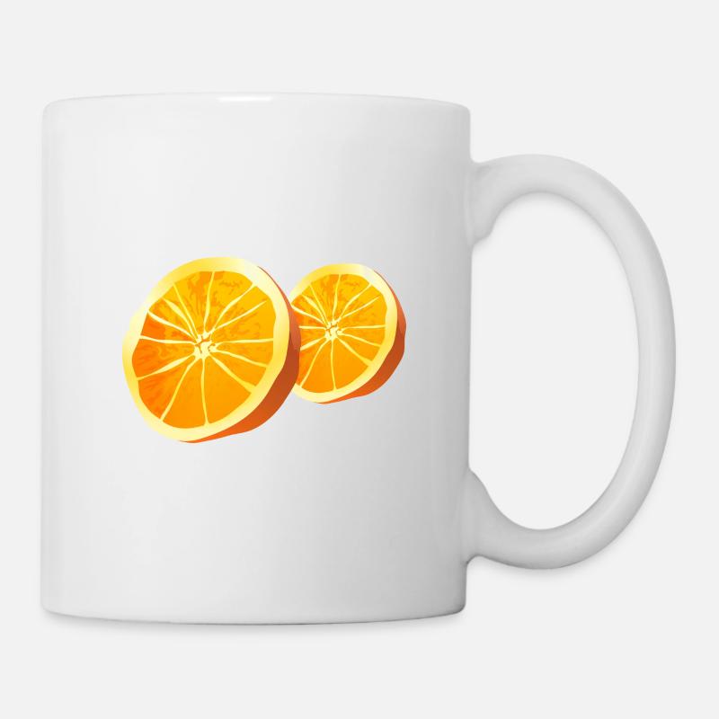 Orange Fruit Fruit Fruit 2 - Mug - white
