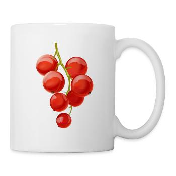 Fruits de baie de fruit groseille - Mug blanc - blanc - Droite