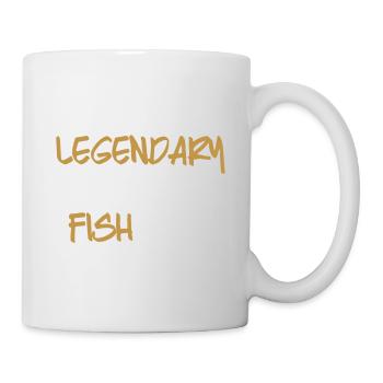 Pêcher pêcher pêche - Mug blanc - blanc - Droite