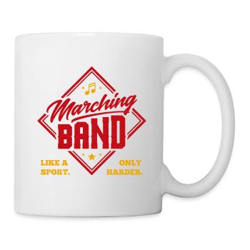 Saison de sport de bande de Marching TShirt comme un sport Onl - Mug blanc - blanc - Droite