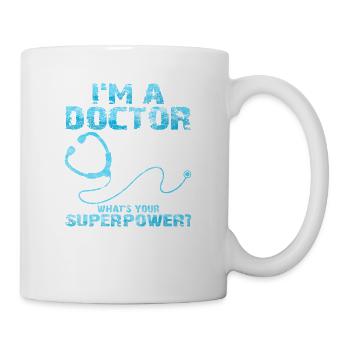 Docteur Héros - Mug blanc - blanc - Droite
