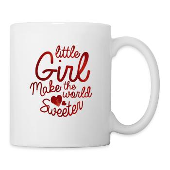 idée de cadeau naissance bébé enfant né naissance - Mug blanc - blanc - Droite