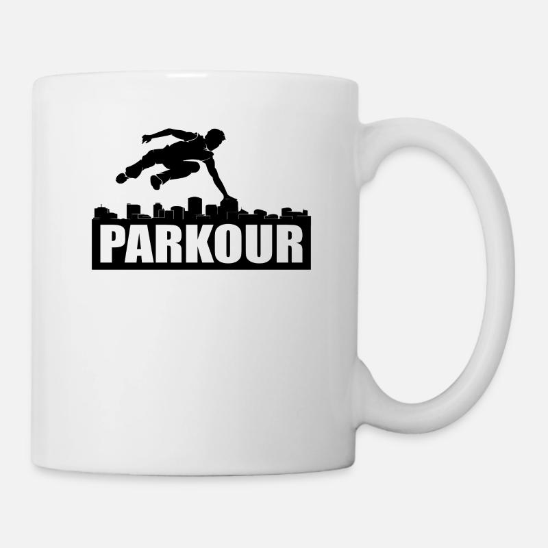 Parkour - Mug - white