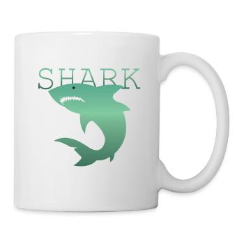 Hai - Tasse - Weiß - Rechts