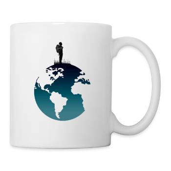 Travel world trip vacation travel - Mug - white - Right