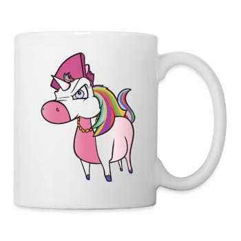 Mad unicorn - Mug - white - Right