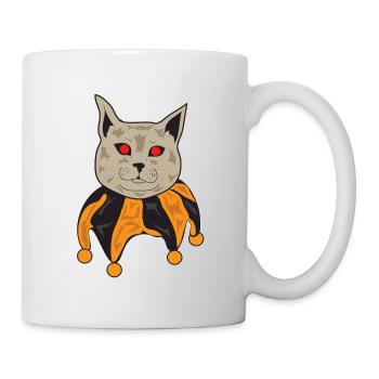 Chat d'Halloween - Mug blanc - blanc - Droite