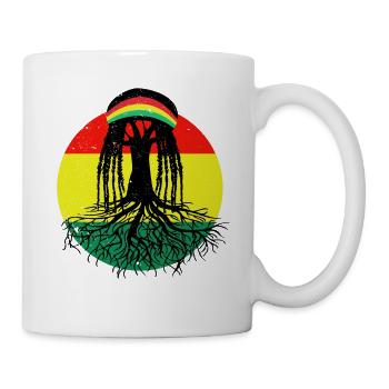 Reggae Roots - Tasse - Weiß - Rechts