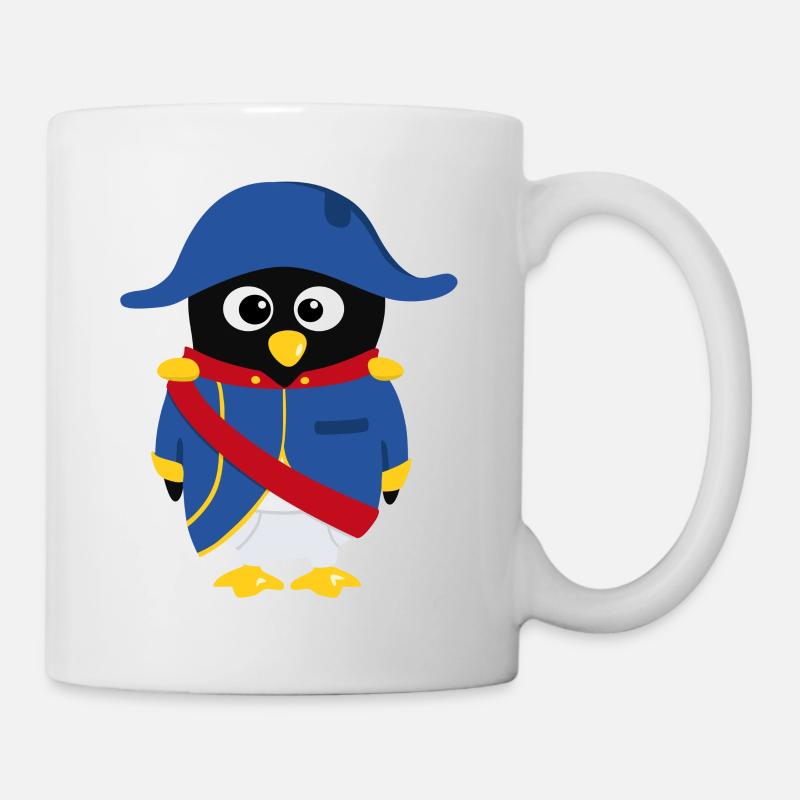 Pingouin Napoléon - Mug blanc - blanc