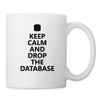 Database admin - keep calm - Mug - white - Right