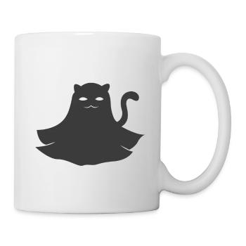 Chat déguisé en Ghost Halloween - Mug blanc - blanc - Droite