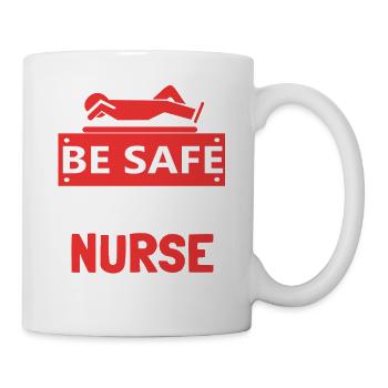 infirmière - Mug blanc - blanc - Droite