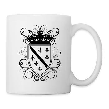Bosna Bosnia Bosnia Coat of Arms - Mug - white - Right