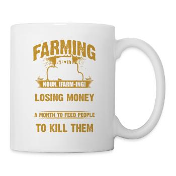 Definition farmer farmer's wife farmer gift - Mug - white - Right