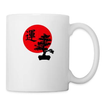Japon Bonsai Asie - Mug blanc - blanc - Droite