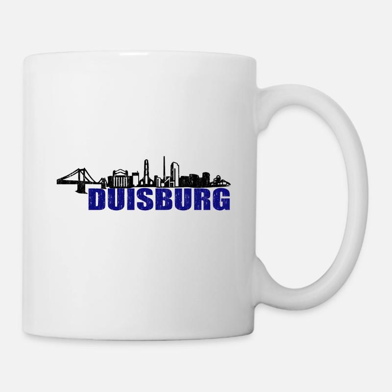 Duisburg - Mug blanc - blanc