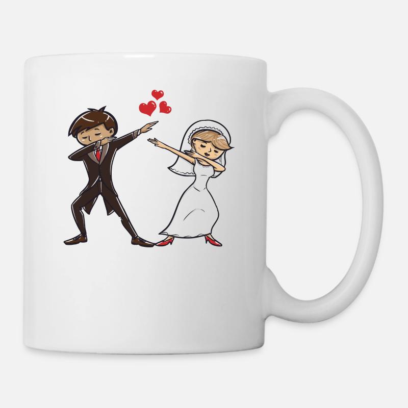 Dabbing dab dance birthday present wedding - Mug - white