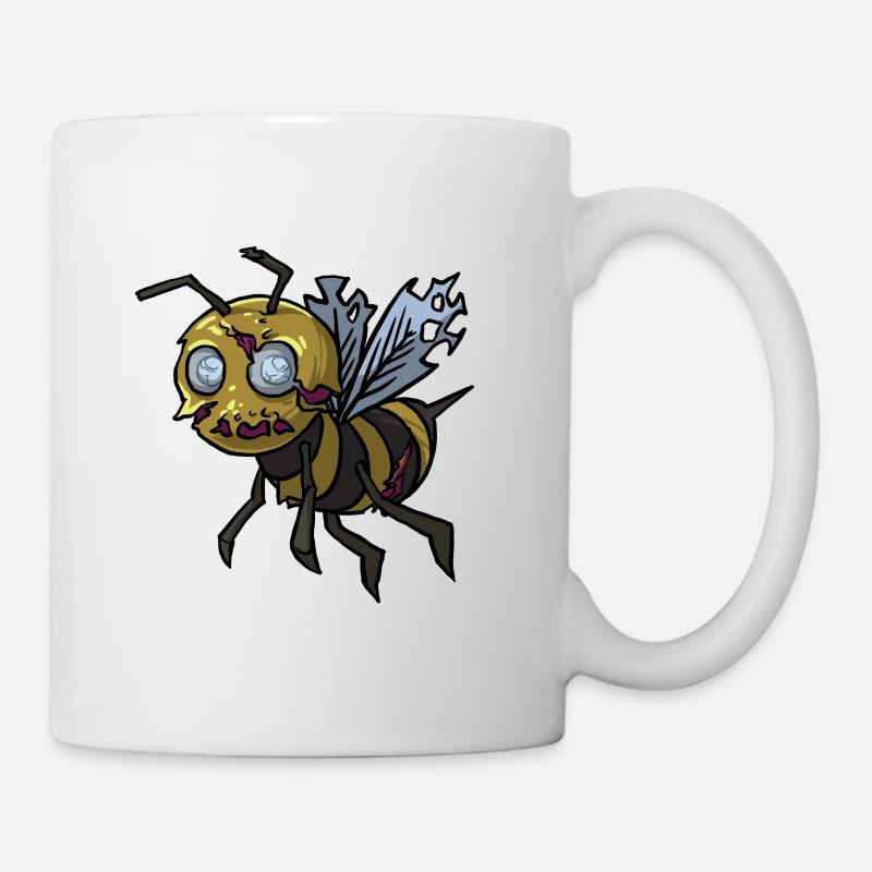 Halloween Bee Gift Funny Halloween Party - Mug blanc - blanc