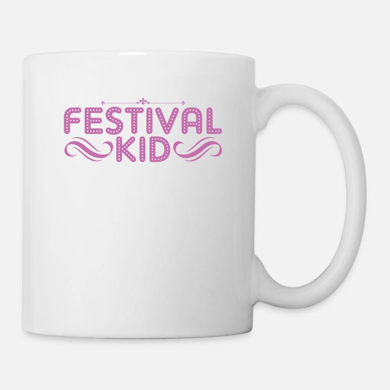 Enfant du festival - Mug blanc - blanc