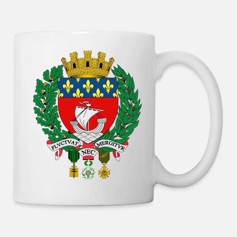 Fluctuat Nec Mergitur - Tasse - Weiß