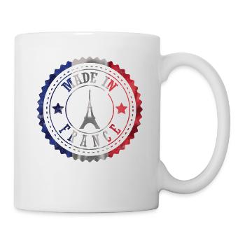 Paris France Tour Eiffel Cadeau Patriot - Mug blanc - blanc - Droite