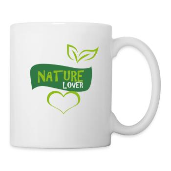 Natur - Tasse - Weiß - Rechts