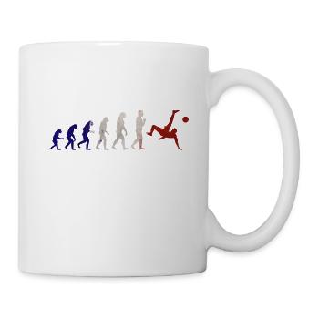 Evolution Football France - Mug blanc - blanc - Droite