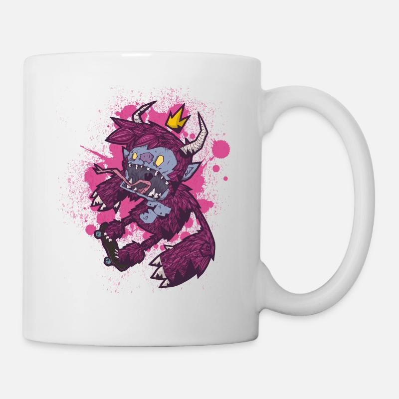 Pink Monstre - Mug blanc - blanc