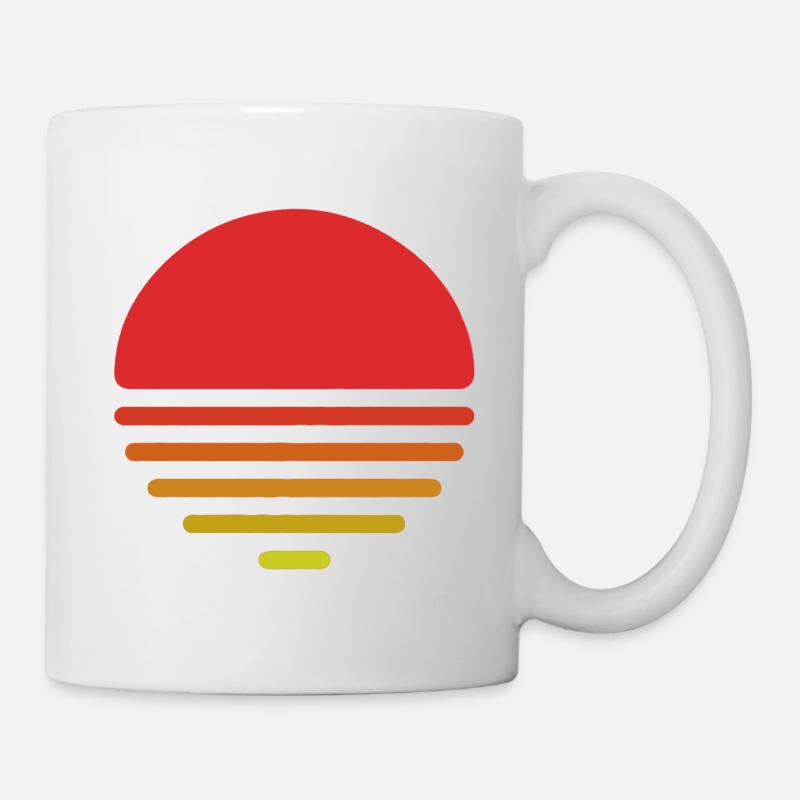 sunset - Mug - white