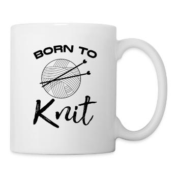 Great knits and close motives - Mug - white - Right