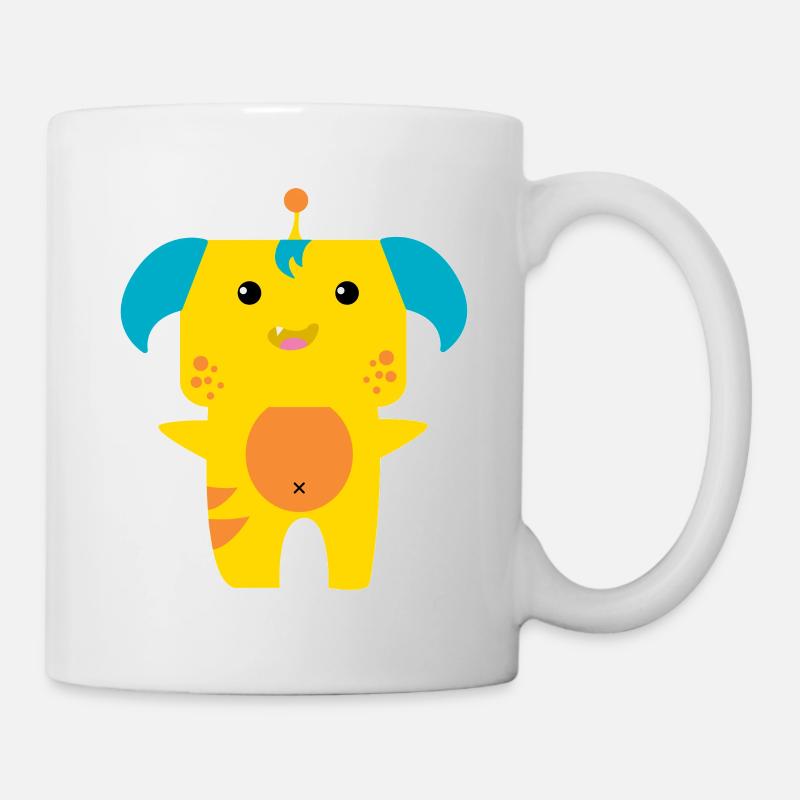 Monster 4 - Tasse - Weiß